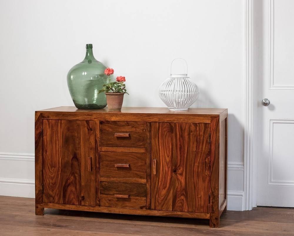 Sideboards. Astounding Real Wood Sideboard: Real Wood Sideboard Intended For Real Wood Sideboards (Photo 9 of 15)