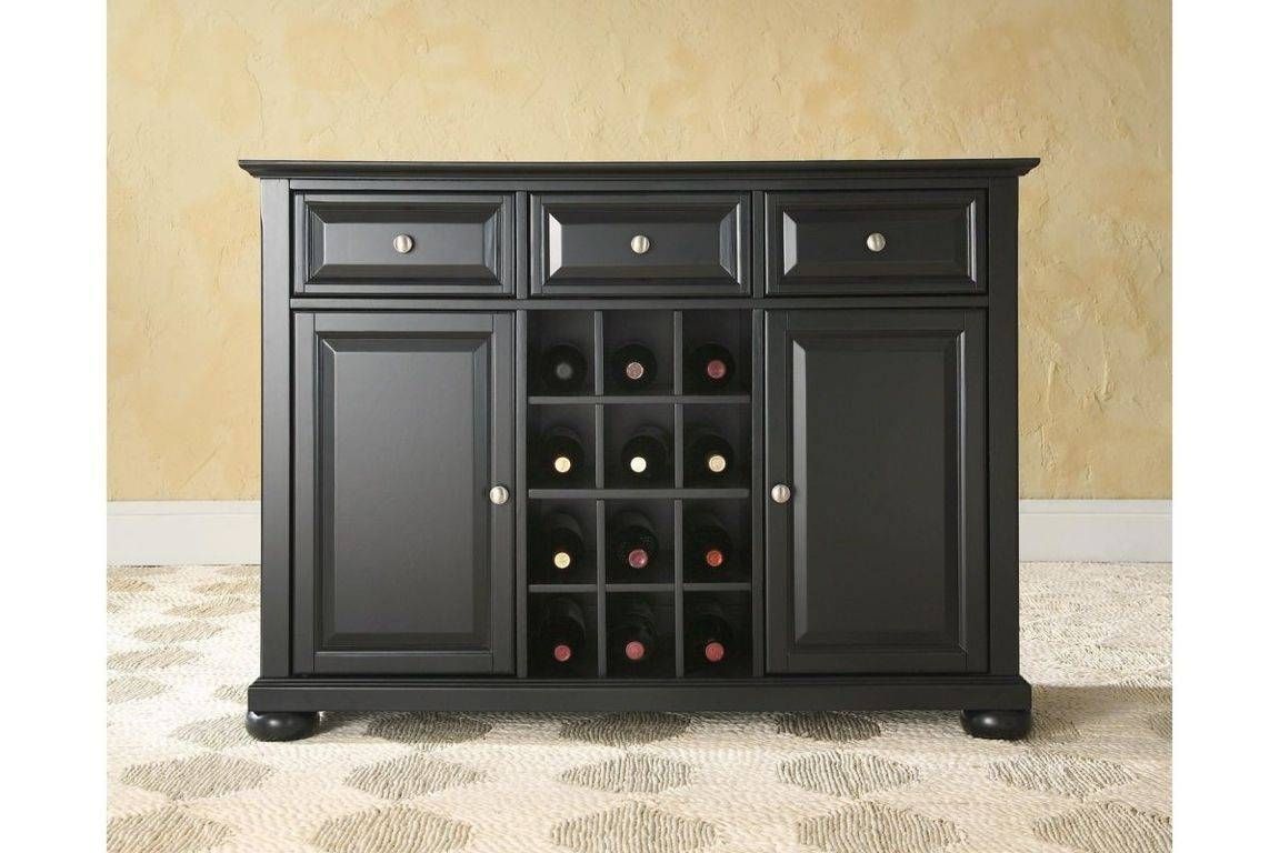 Sideboards. Awesome Buffet Server Cabinet: Buffet Server Cabinet Within Elegant Black Sideboards And Buffets (Photo 10 of 15)