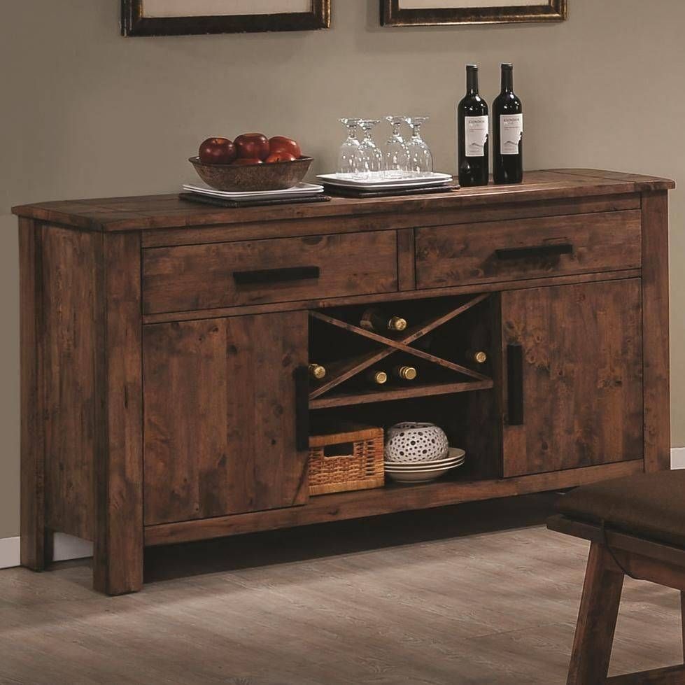 Sideboards: Stunning Rustic Dining Room Buffet Rustic Kitchen In Farmhouse Sideboards And Buffets (Photo 11 of 15)