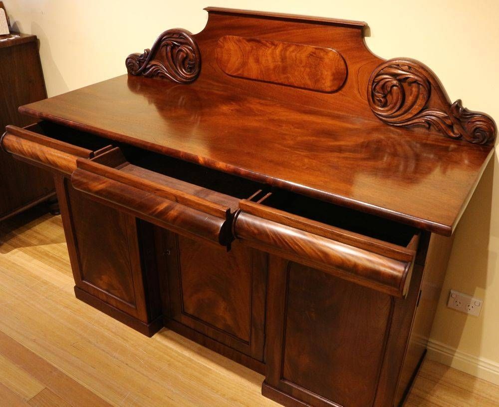 Small 19th Century Colonial Australian Cedar Sideboard | The Pertaining To Cedar Sideboards (View 3 of 15)