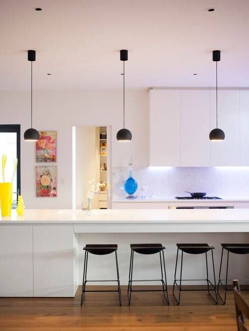 White Kitchen Pendant Light | Houzz In Current Trendy Pendant Lights (Photo 3 of 15)
