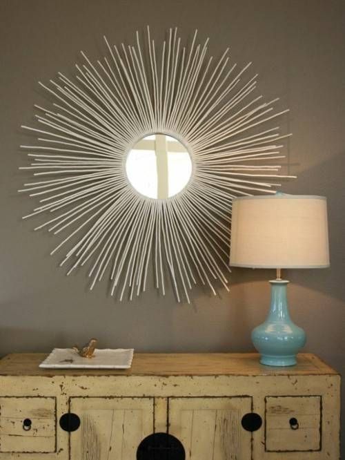 15 Creative And Amazing Decorations For Diy Wall Mirror Frame With Regard To Diy Wall Mirrors (Photo 3 of 15)