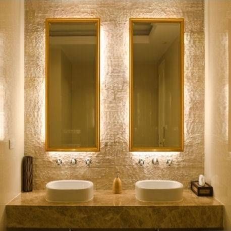 226 Best Bathroom Designs Images On Pinterest With Backlit Wall Mirrors (View 6 of 15)