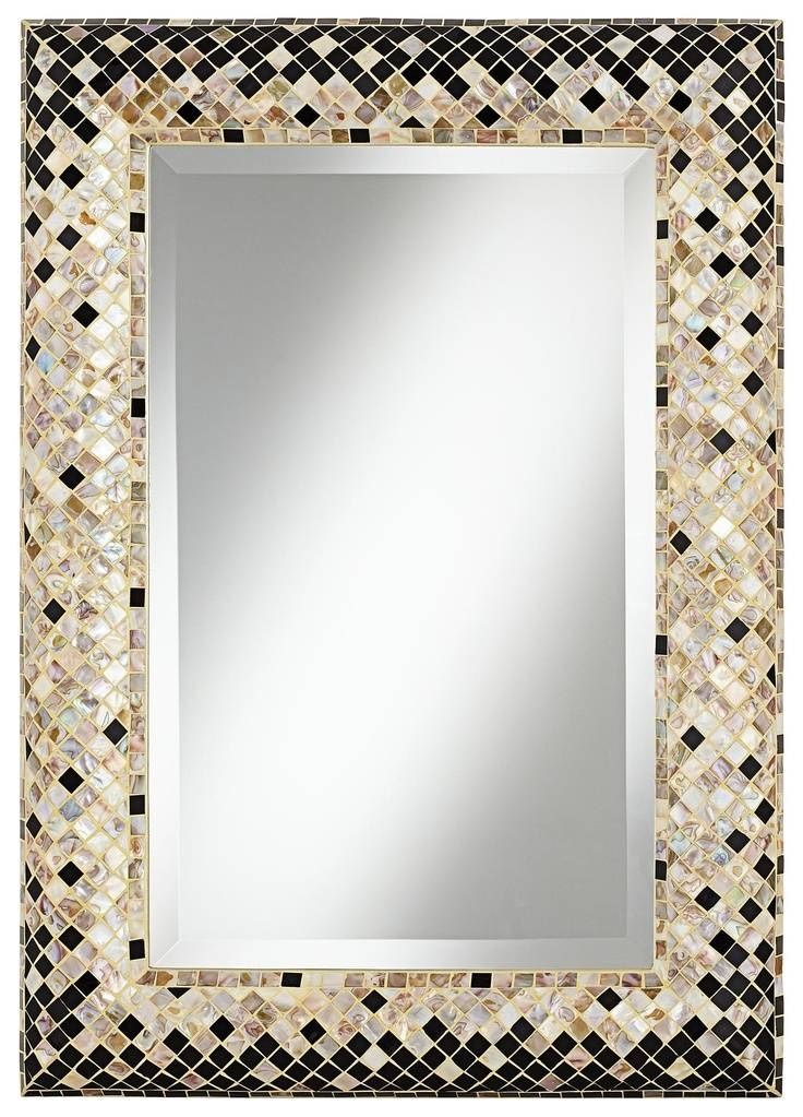 228 Best Mosaic Mirrors Images On Pinterest | Mosaic Mirrors Inside Mosaic Framed Wall Mirrors (Photo 10 of 15)