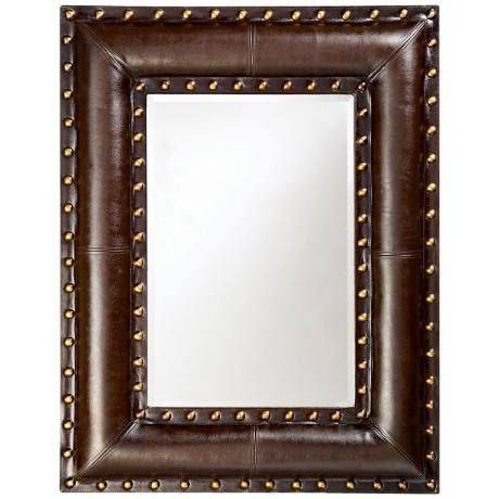 24 Best Home Ideas – Mirrors Images On Pinterest | Wall Mirrors In Leather Framed Wall Mirrors (View 2 of 15)