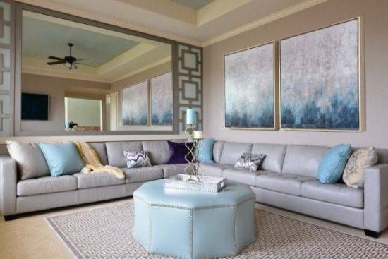 33 Stunning Accent Wall Ideas For Living Room Inside Accent Wall Mirrors (Photo 9 of 15)