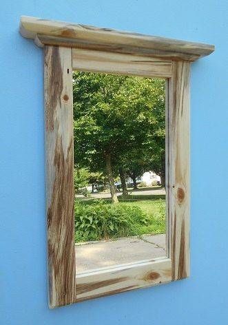 41 Best Rustic Framed Mirrors Images On Pinterest | Framed Mirrors In Pine Wall Mirrors (Photo 5 of 15)