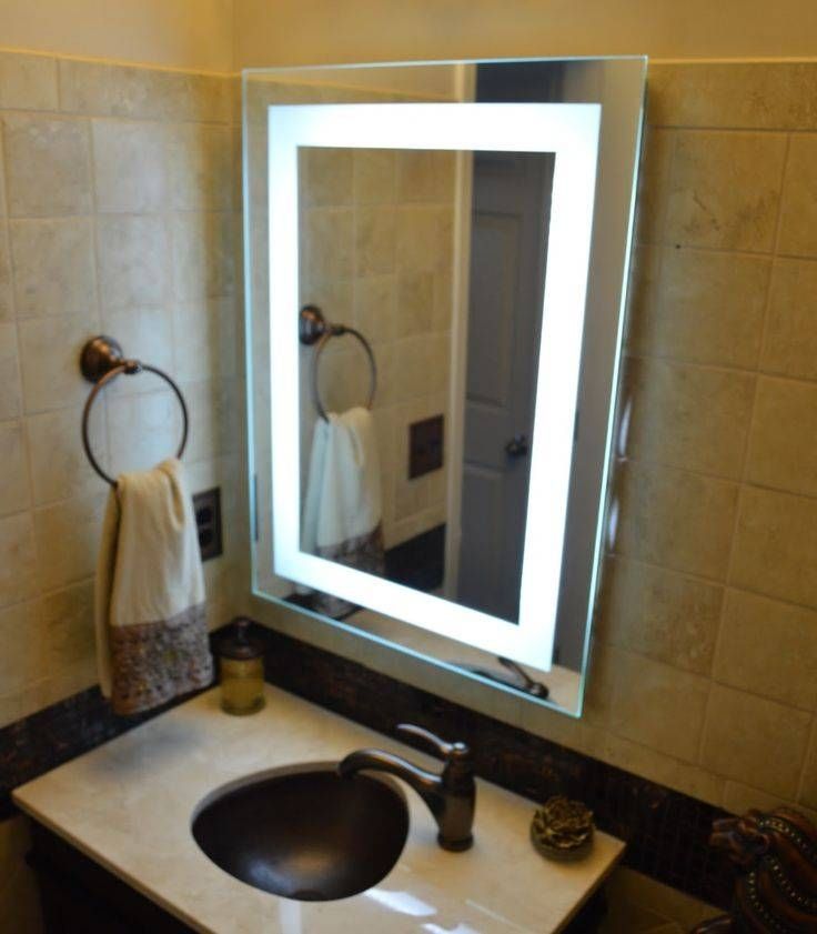 7 Best Lighted Vanity Mirrors Images On Pinterest Vanities In The Inside Bathroom Lighted Vanity Mirrors (Photo 14 of 15)