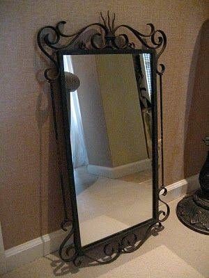 70 Best Wrought Iron Mirrors Images On Pinterest | Wrought Iron Within Iron Wall Mirrors (View 10 of 15)