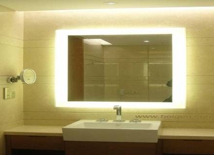 8 Backlit Bathroom Wall Mirrors, 700 X 500 Backlit Bathroom Mirror Throughout Backlit Bathroom Wall Mirrors (Photo 8 of 15)