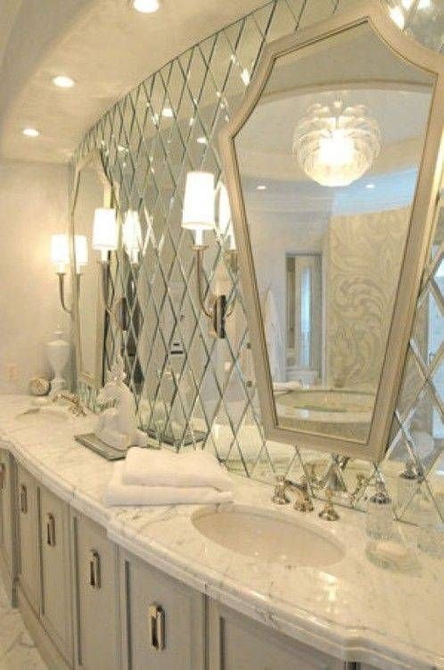 80 Best Mirror & Glass Trends Images On Pinterest | Mirror Glass Pertaining To Small Diamond Shaped Mirrors (Photo 15 of 15)