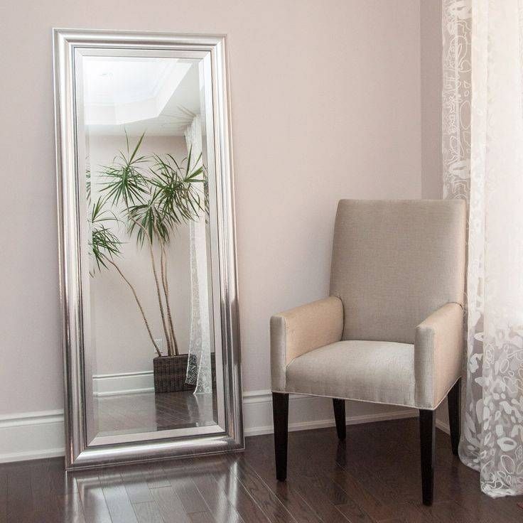 A Full Length Wall Mirror To Open Up The Bathroom Space . We Bring Inside Framed Full Length Wall Mirrors (Photo 1 of 15)