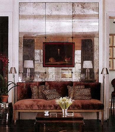 Antique Mirrors, Mirror Resilvering, Glass Silvering – Walter's Mirror Inside Mercury Glass Wall Mirrors (Photo 7 of 15)