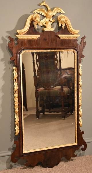 Antique Wall Mirrors – The Uk's Premier Antiques Portal – Online With Mahogany Wall Mirrors (View 8 of 15)