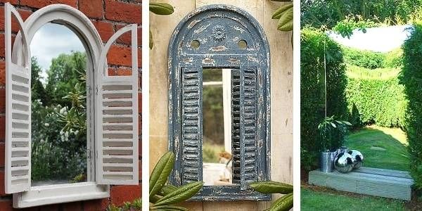 Featured Photo of Top 15 of Outdoor Garden Wall Mirrors