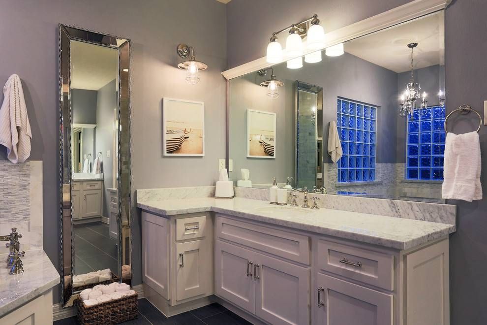 Bathroom Cabinets : Bathroom Wall Mirrors Houzz Bathroom Lighting Inside Wall Mirrors For Bathroom Vanities (Photo 13 of 15)