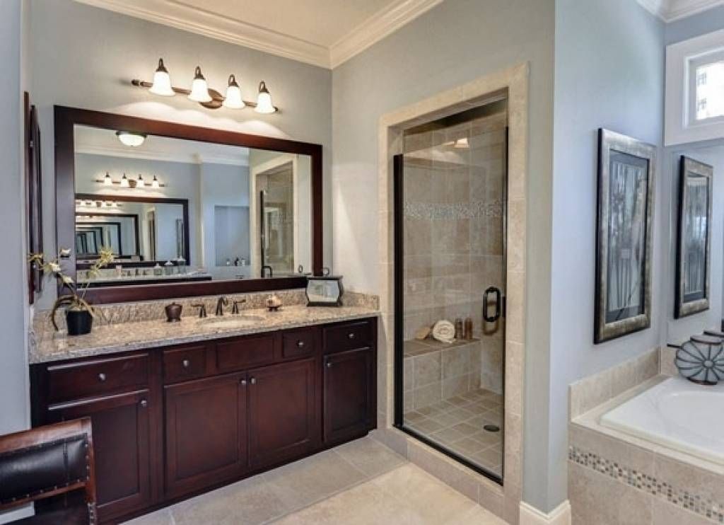 Bathroom Large Wall Mirror – Apinfectologia Within Large Framed Bathroom Wall Mirrors (View 5 of 15)