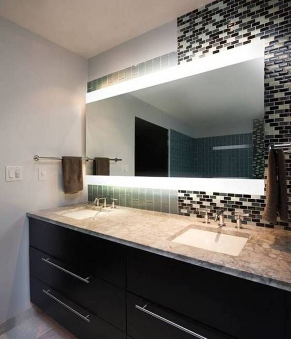 Bathroom Lighting: Charming Lighted Mirrors Bathroom Design For Light Up Bathroom Mirrors (View 12 of 15)