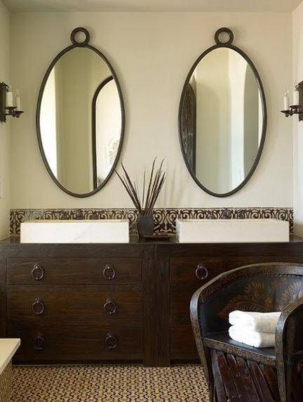 Bathroom Mirrors Within Oval Bath Mirrors (View 4 of 15)