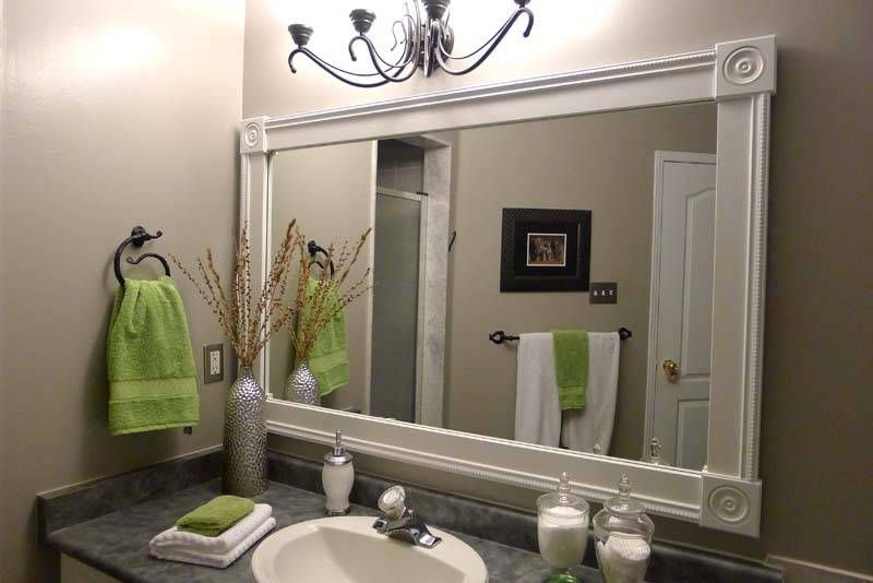 Bathroom Wall Mirror Ideas] – 100 Images – Bathroom Awesome For Framing Bathroom Wall Mirrors (Photo 5 of 15)