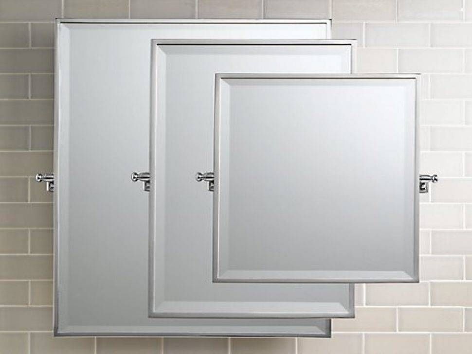 Bathrooms Design : Large Pivot Bathroom Mirror Pier Mirrors Framed Intended For Hinged Wall Mirrors (Photo 15 of 15)