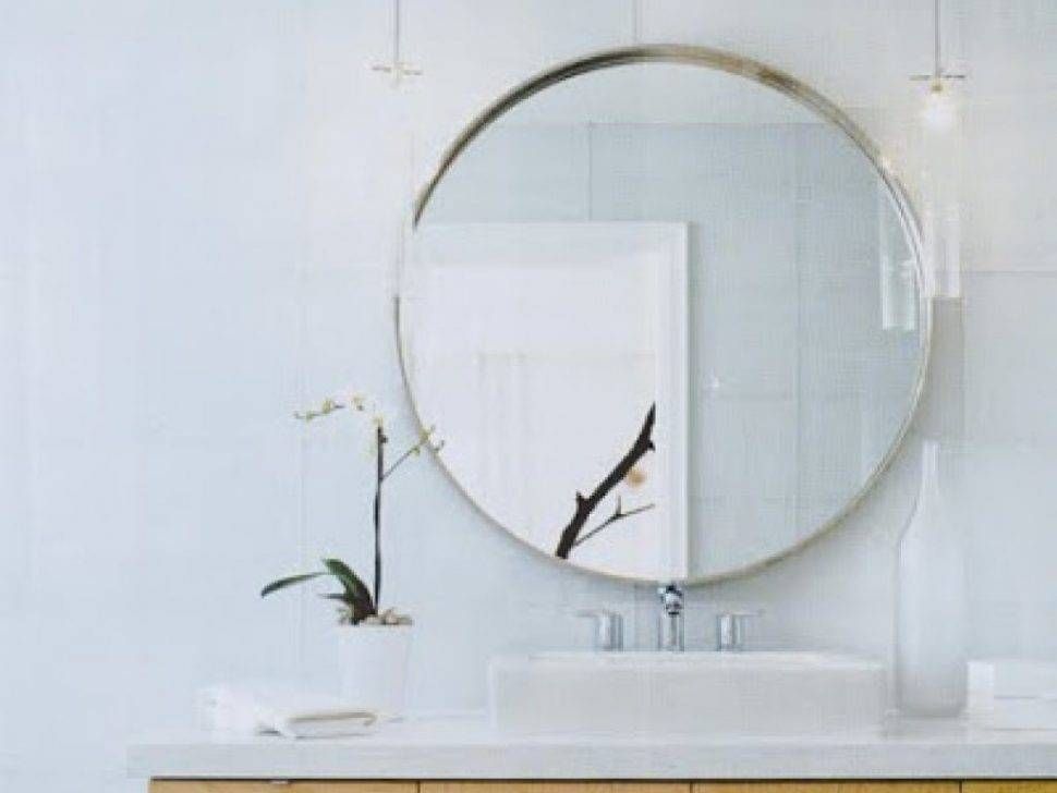 Bathrooms Design : Unique Bathroom Mirrors Frameless Bathroom Regarding Cool Wall Mirrors (View 12 of 15)