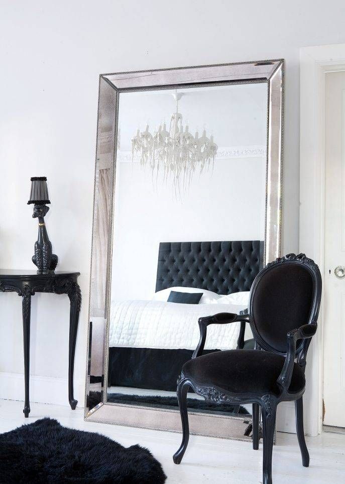 Bedroom Design : Marvelous Long Stand Up Mirror Floor Length Pertaining To Stand Up Wall Mirrors (View 8 of 15)