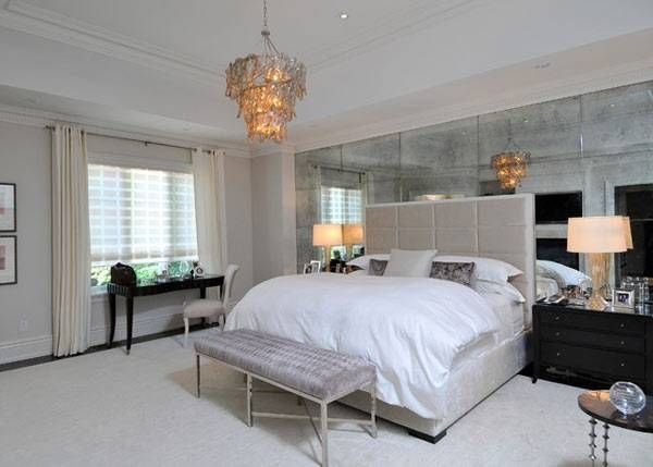 Bedroom : Magnificent Modern Bedroom Decorating Ideas, Square With Wall Mirrors For Bedrooms (Photo 10 of 15)