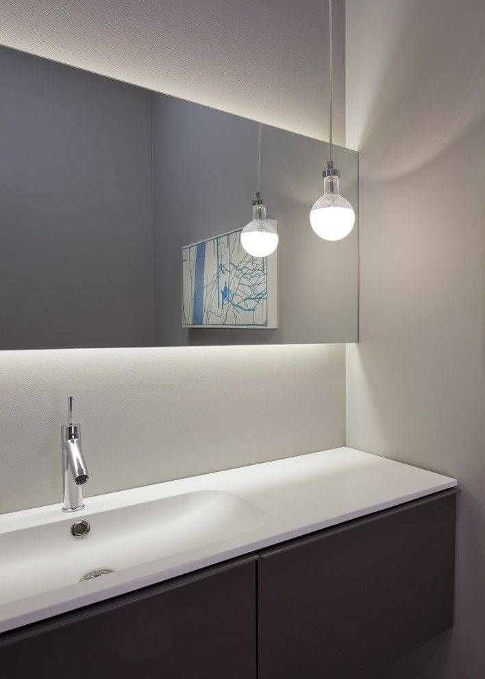 Best 25+ Backlit Mirror Ideas On Pinterest | Backlit Bathroom For Backlit Wall Mirrors (Photo 3 of 15)