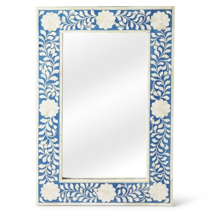 Best 25+ Blue Wall Mirrors Ideas On Pinterest | Grey Wall Mirrors In Blue Wall Mirrors (Photo 9 of 15)
