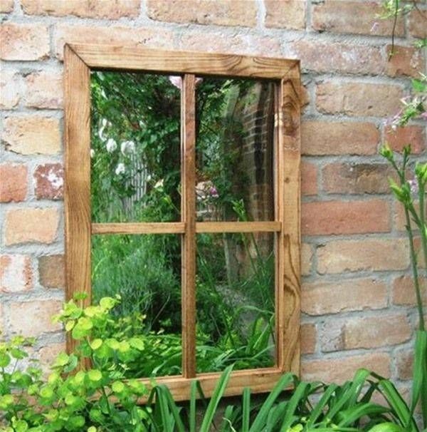 Best 25+ Garden Mirrors Ideas On Pinterest | Small Garden Mirror Within Outdoor Wall Mirrors (View 6 of 15)