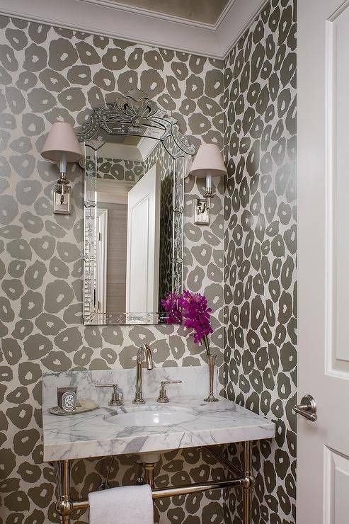 Best 25+ Leopard Bathroom Ideas On Pinterest | Leopard Print Within Leopard Wall Mirrors (View 9 of 15)