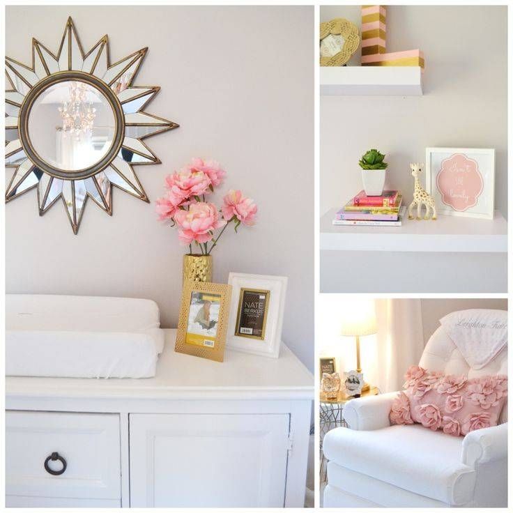 Best 25+ Pink Gold Nursery Ideas On Pinterest | Pink Gold Bedroom With Regard To Nursery Wall Mirrors (Photo 13 of 15)