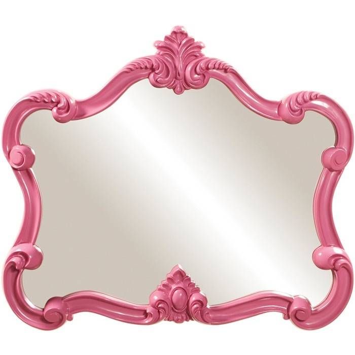 Best 25+ Pink Wall Mirrors Ideas On Pinterest | Pink Wall Shelf Intended For Kids Wall Mirrors (Photo 3 of 15)