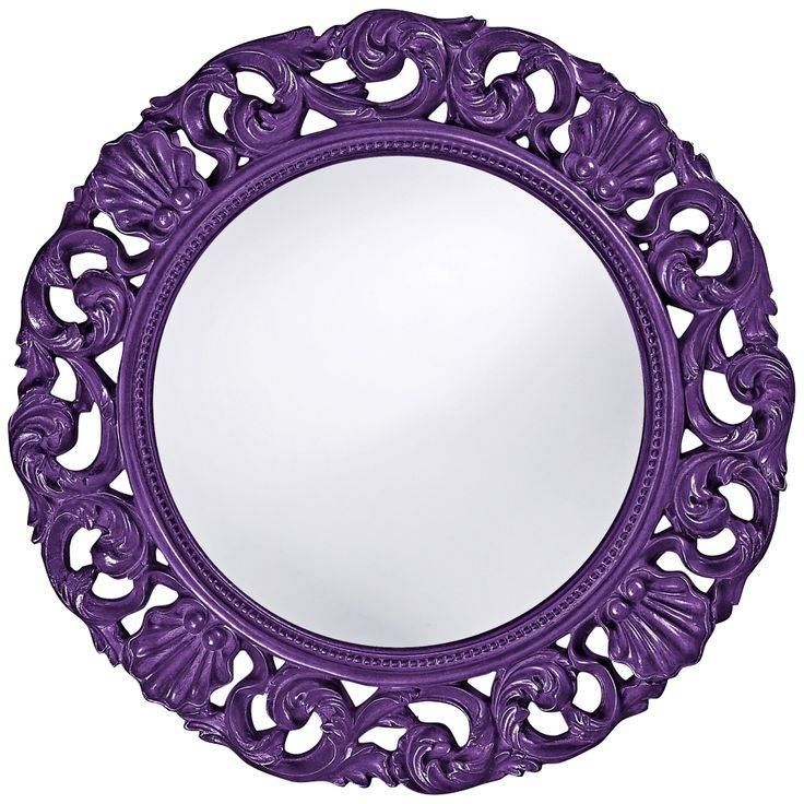 Best 25+ Purple Wall Mirrors Ideas On Pinterest | Purple Mirror In Purple Wall Mirrors (Photo 9 of 15)