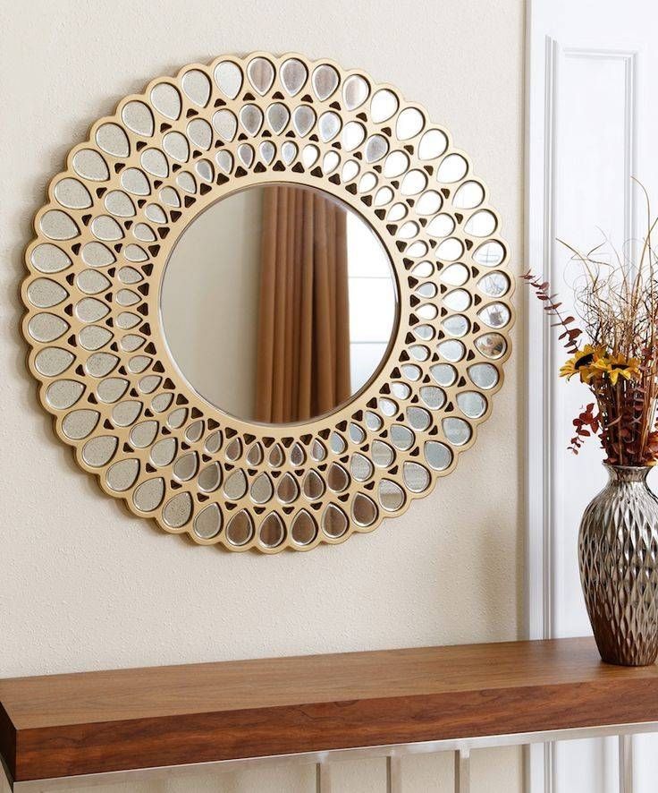 15 Ideas of Decorative Round Wall Mirrors