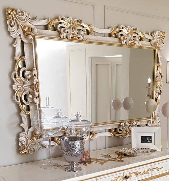 Best 25+ Wall Mirrors Inspiration Ideas On Pinterest | Wall Within Antique White Wall Mirrors (View 9 of 15)