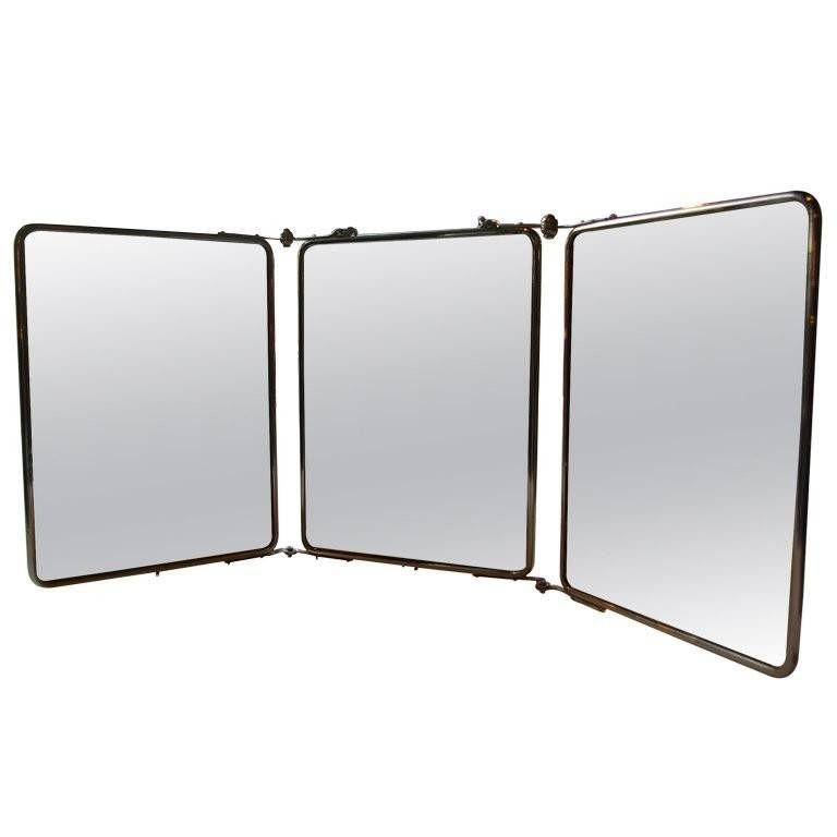 Best Of Tri Fold Wall Mirror | About My Blog Inside Tri Fold Wall Mirrors (View 15 of 15)