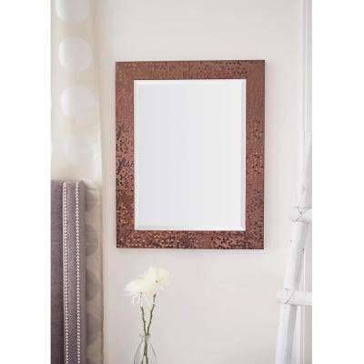 Bronze/copper Metallic – Mirrors – Wall Decor – The Home Depot Inside Hinged Wall Mirrors (Photo 10 of 15)