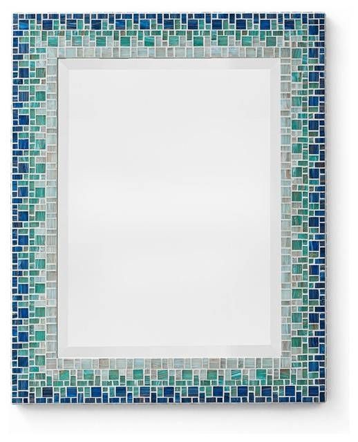 Classy 20+ Blue Wall Mirror Design Ideas Of Kaleidoscope Mirror With Regard To Blue Wall Mirrors (Photo 2 of 15)