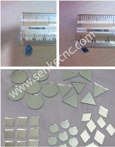 Cnc Glass Cutting Machine Price For Mirror Small Mini Size Round With Small Diamond Shaped Mirrors (Photo 11 of 15)