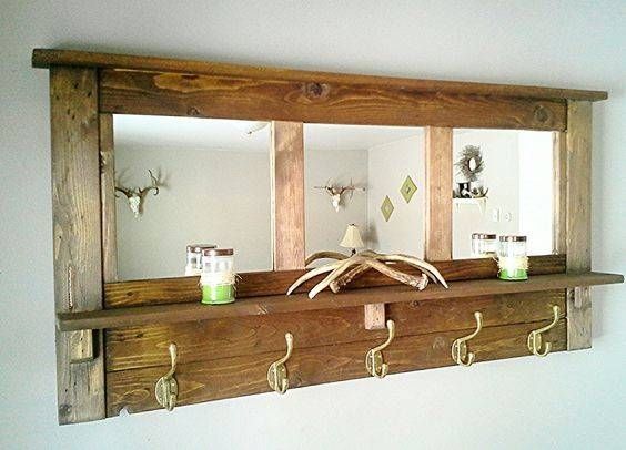 Featured Photo of  Best 15+ of Coat Rack Wall Mirrors