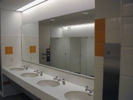 Featured Photo of 2024 Best of Commercial Bathroom Mirrors