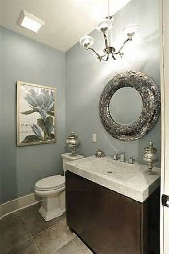 Contemporary Bathroom Design With Decorative Wall Mirror, Modern With Decorative Wall Mirrors For Bathrooms (View 1 of 15)