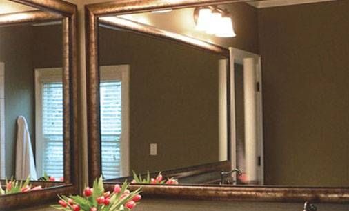 Custom Diy Bathroom Mirror Frame Kits Throughout Custom Framed Mirrors Online (View 13 of 15)