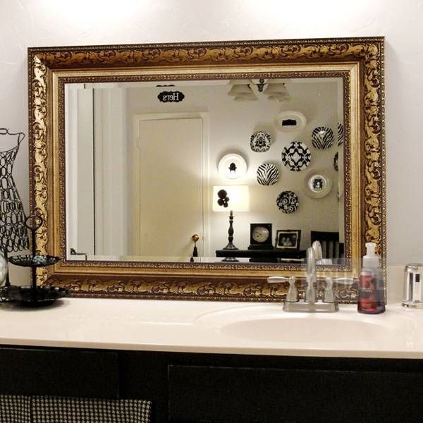 Decorative Mirrors For Bathrooms,wall Mirrors For Bathroom Regarding Decorative Wall Mirrors For Bathrooms (View 3 of 15)