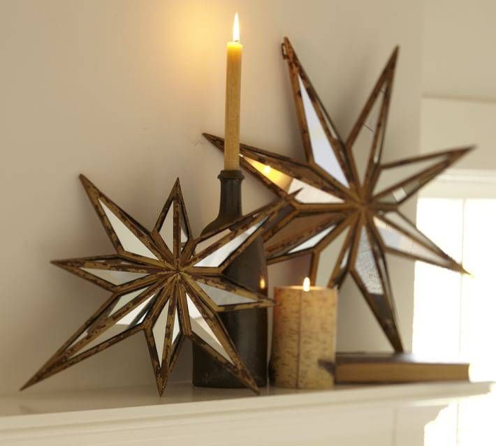 Decorative Star Mirror | Pottery Barn In Star Wall Mirrors (Photo 3 of 15)