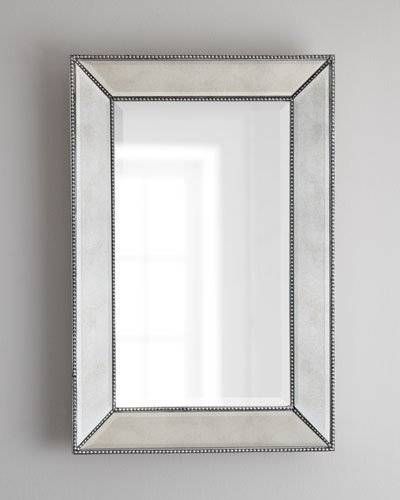 Decorative Wall Mirrors & Floor Mirrors At Horchow In Studded Wall Mirrors (Photo 3 of 15)