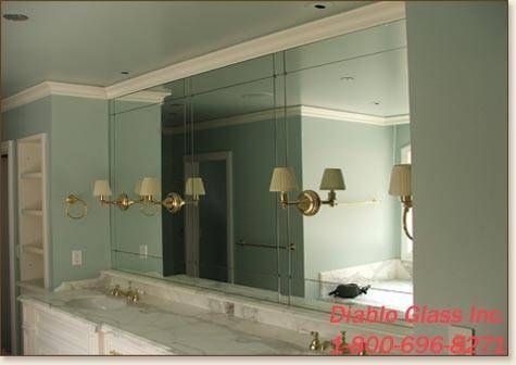 Diablo Glass, Inc. Mirrors And Wardrobe Doors Pertaining To Custom Mirrors For Sale (Photo 9 of 15)