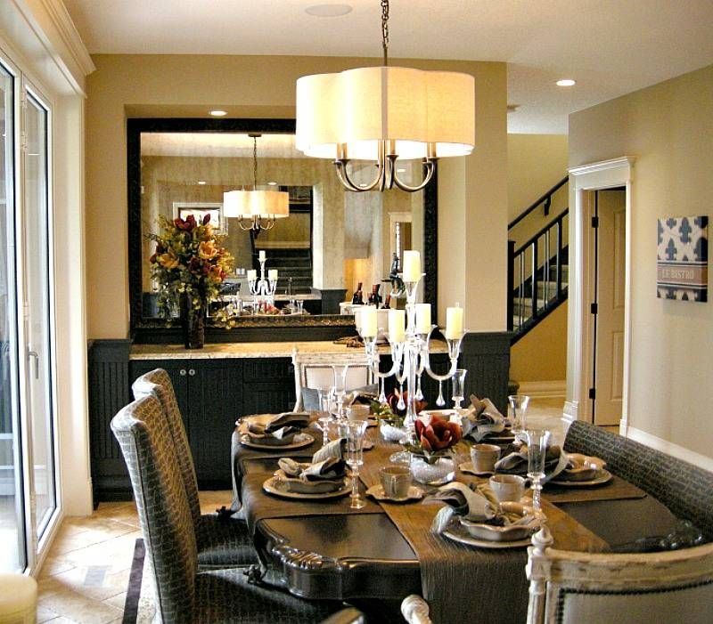 Dining Room Mirror Contemporary With Picture Of Dining Room Style With Dining Mirrors (Photo 7 of 15)